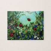 演劇のパズルのてんとう虫 ジグソーパズル (横)