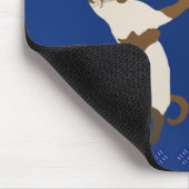 演劇のマウスパッドの3匹のシャム猫 マウスパッド (コーナー)