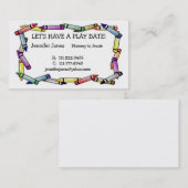 演劇の日付のテレホンカード コーリングカード (正面/裏面)