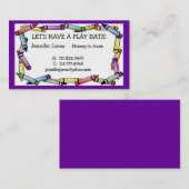 演劇の日付のテレホンカード コーリングカード (正面/裏面)