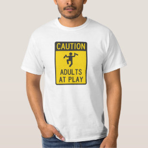 演劇の注意の大人 Tシャツ
