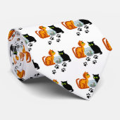 演劇の猫ちゃん ネクタイ (ロール)