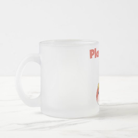 演劇の球のTシャツおよびギフト フロストグラスマグカップ (左)