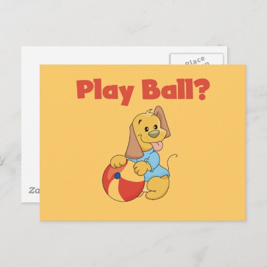 演劇の球のTシャツおよびギフト ポストカード (正面/裏面)