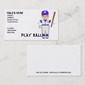 演劇の球! お母さんカード コーリングカード (正面/裏面)