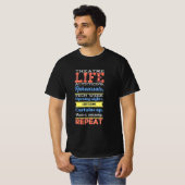 演劇の繰り返し Tシャツ (正面フル)