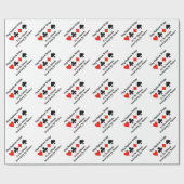 演劇の重複した橋それは最終的な社会的なゲームです ラッピングペーパー (フラット)