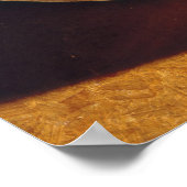 演劇の面を描いた振動 ポスター (角)