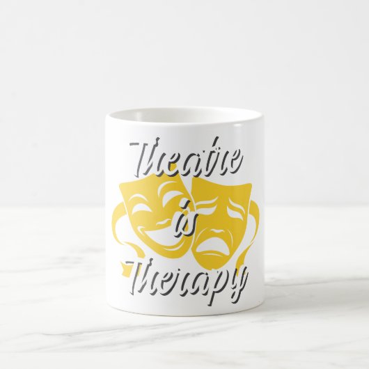 演劇はセラピー コーヒーマグカップ (中央)