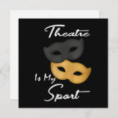 演劇は僕の趣味だ |劇場愛好家の贈り物 シーズンカード (正面/裏面)