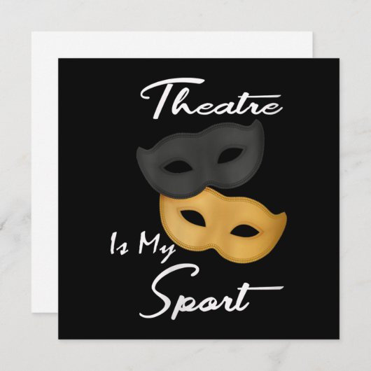 演劇は僕の趣味だ |劇場愛好家の贈り物 シーズンカード (正面/裏面)