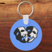 演劇は生命なり キーホルダー (正面)