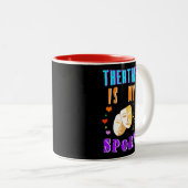 演劇は私のスポーツ俳優ドラマだ ツートーンマグカップ (正面右)