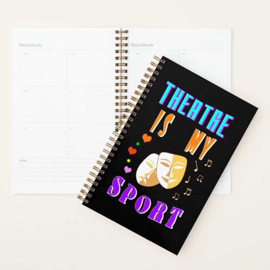 演劇は私のスポーツ俳優ドラマだ プランナー手帳 (ディスプレー)