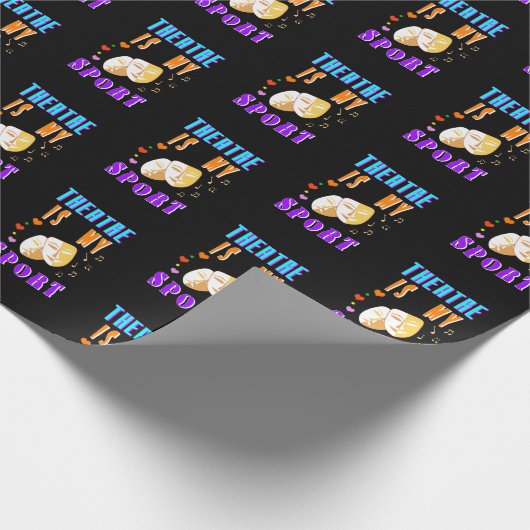 演劇は私のスポーツ俳優ドラマだ ラッピングペーパー (角)