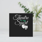 演劇は私のスポーツTeeミュージカル劇場俳優である シーズンカード (スタンド正面)