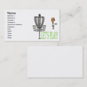 演劇を許可します 名刺 (正面/裏面)