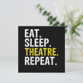 演劇を食べ、眠り、繰り返す俳優ギフト シーズンカード (スタンド正面)