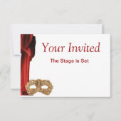 演劇クイーンシアター，オペラ遊，博物館の招待状 招待状 (正面)