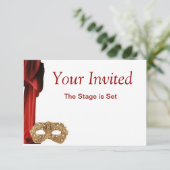 演劇クイーンシアター，オペラ遊，博物館の招待状 招待状 (スタンド正面)