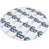 演劇クラブマスカレードマスクマルディグラ ブラッシュドポリエステルツリースカート (アングル)