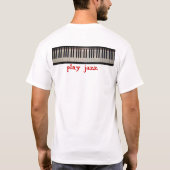 演劇ジャズ Tシャツ (裏面)
