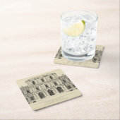 演劇スタイルファサードバイコレンキャンベル スクエアペーパーコースター (インサイチュ)