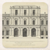 演劇スタイルファサードバイコレンキャンベル スクエアペーパーコースター (正面)