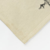 演劇スタイルファサードバイコレンキャンベル フリースブランケット (角)