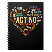演劇ハート演劇演技 ノートブック (正面)