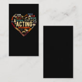 演劇ハート演劇演技 名刺 (正面/裏面)