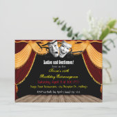 演劇パーティの招待状 招待状 (スタンド正面)