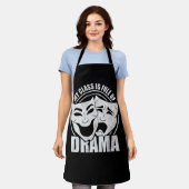 演劇ブロードウェイ先生劇場俳優テア エプロン (着用した状態)