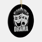 演劇ブロードウェイ先生劇場俳優テア セラミックオーナメント (右)