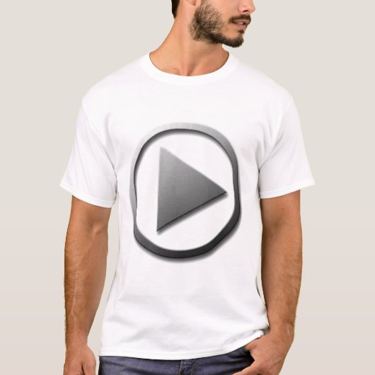 演劇ボタン Tシャツ (正面)