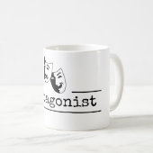 演劇マスクのドラマタイトル[主人公] コーヒーマグカップ (正面右)