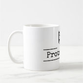 演劇マスクのドラマタイトル[主人公] コーヒーマグカップ (左)