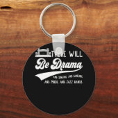 演劇ミュージカル俳優ステージ キーホルダー (正面)