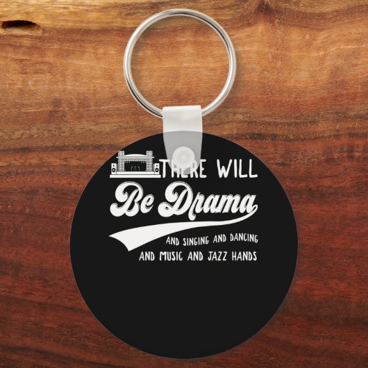 演劇ミュージカル俳優ステージ キーホルダー (正面)