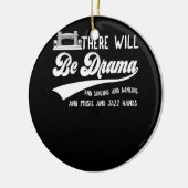 演劇ミュージカル俳優ステージ セラミックオーナメント (左)