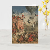 演劇ユーモアのあるプリント カード (黄色い花)