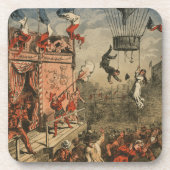 演劇ユーモアのあるプリント コースター (正面)