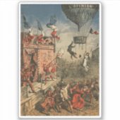 演劇ユーモアのあるプリント シール (正面)