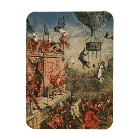 演劇ユーモアのあるプリント マグネット (縦)