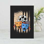 演劇俳優アメリカ国旗 セーブザデート (スタンド正面)