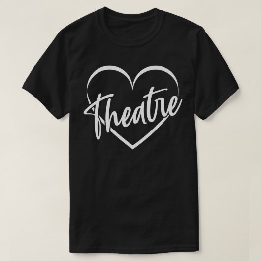 演劇先生ブロードウェイ劇場ギフトシアターテザップ Tシャツ (デザイン正面)