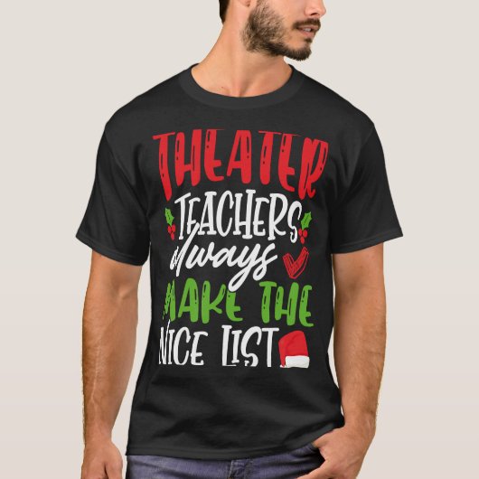 演劇先生 Tシャツ (正面)