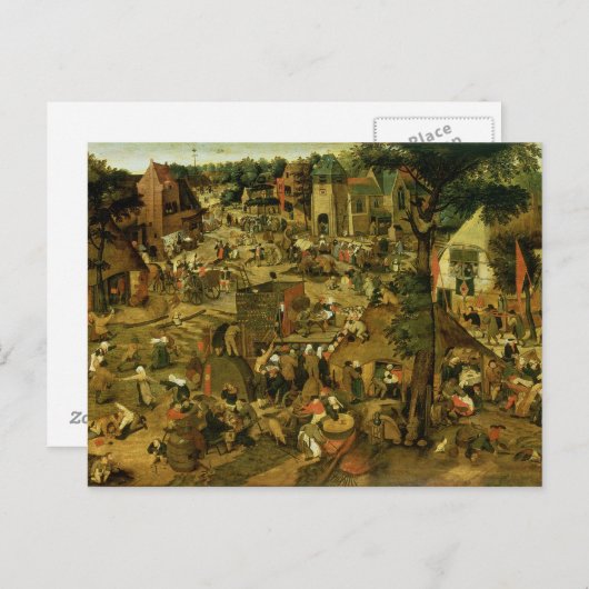 演劇公演のフェア1562 ポストカード (正面/裏面)