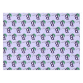 演劇劇場の仮面仮面マルディグラ テーブルクロス (正面(横))