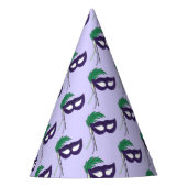 演劇劇場の仮面仮面マルディグラ パーティーハット (正面)